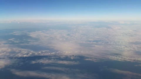 Flying over the clouds Stock Footage 51577596