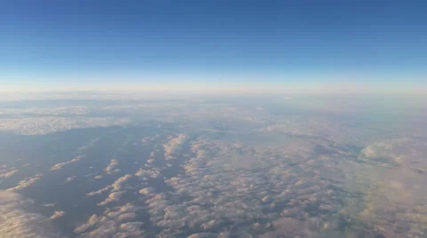 Flying over the clouds Video stock 51578482