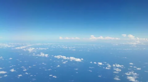 Flying over the clouds Stock Footage 51580678