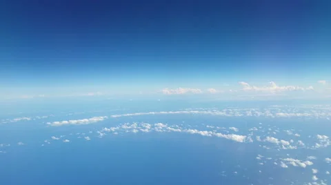 Flying over the clouds Stock Footage 51584124