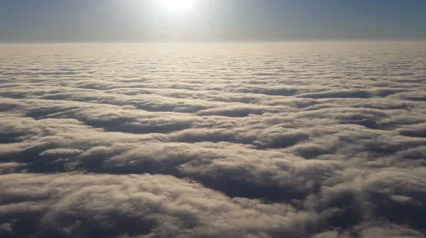 Flying over the clouds Stock-Footage 51584629
