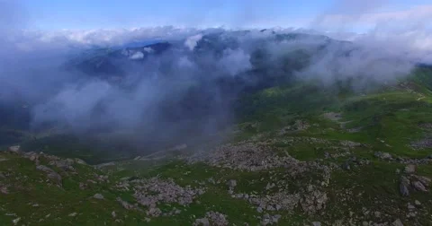 Flying over the clouds. Stock-Footage 65300078