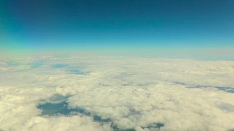 FLYING OVER CLOUDS Stock Footage 76923820