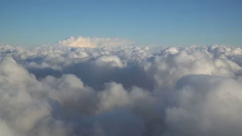 Flying over clouds Stock-Footage 84971597