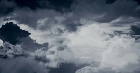 Flying Over the Clouds Stock Footage 104687013