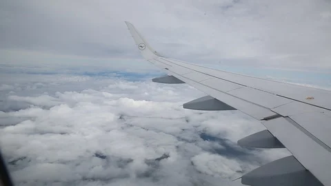 Flying over the  clouds Stock Footage 126590200