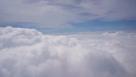 Flying over the clouds Stock Footage 206768626
