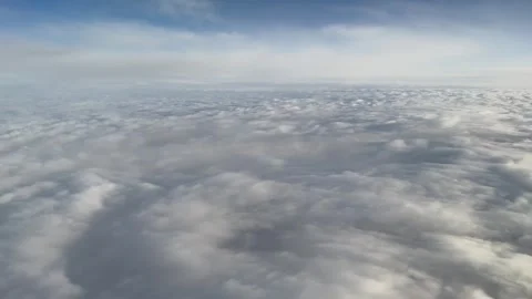 Flying over the clouds Stock Footage 243169374