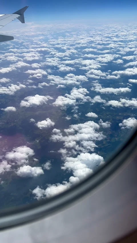 Flying over clouds Stock Footage 277084592