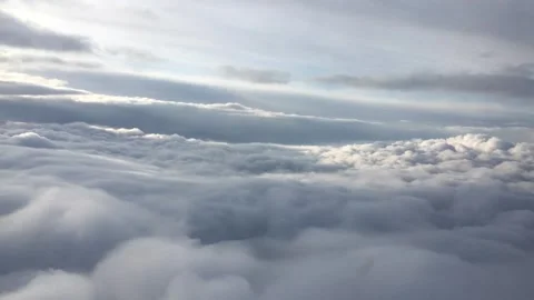 Flying over clouds Stock Footage 296911674