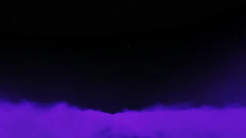 Flying over clouds - purple Stock Footage 205384800