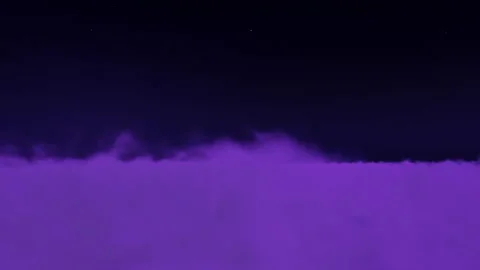 Flying over clouds - purple 스톡 동영상 205385397