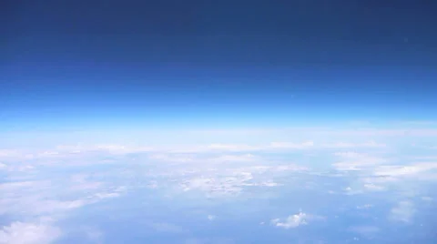 Flying Over Clouds Tilt Up Video stock 23312540