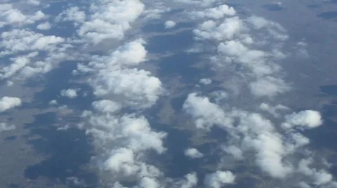 Flying Over Clouds Video Stock Footage 717477