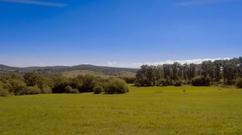 Flying Over The Countryside Stock Footage 66784618