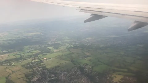Flying over the countryside Stock Footage 287247190