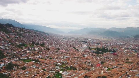 Flying Over Cusco Video stock 88445461