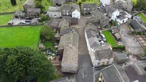 Flying Over Dent Stock Footage 150237110