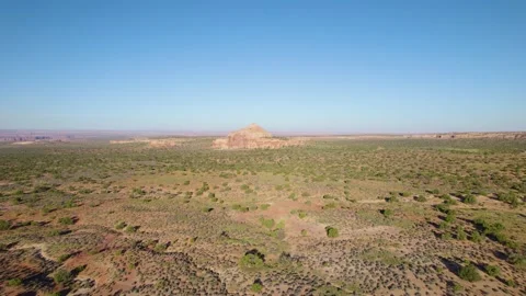 Flying over the Desert Stock Footage 163201522
