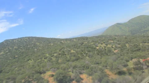 Flying over Desert Terrain Stock Footage 39460897
