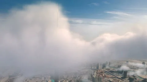 Flying Over Dubai Stock Footage 61095327