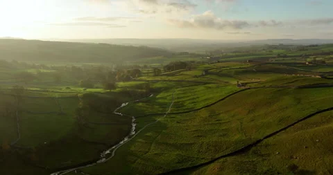 Flying over the edge Stock Footage 224866233