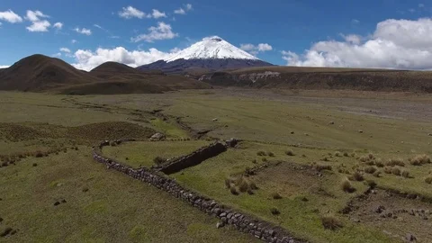 Flying over the El Salitre Archaeological site Vídeo Stock 71537209