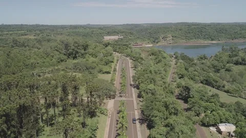 Flying over the Eldorado coastline with a drone 動画素材 264390491