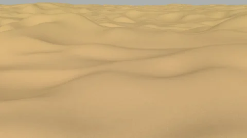 Flying Over Endless Desert Stock-Footage 171565092
