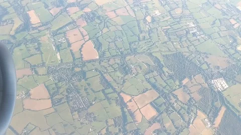 Flying over England 스톡 동영상 96709168