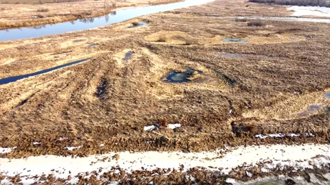 Flying over a field Stock Footage 152167620