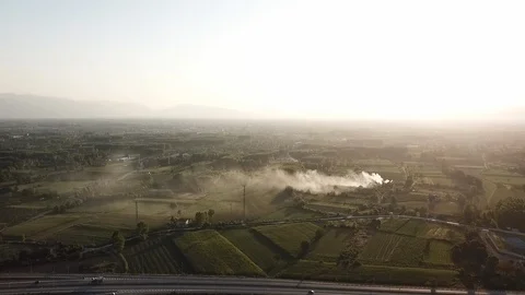 Flying Over Video stock 125428867