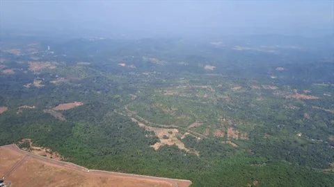 Flying over Goa in India Video stock 323718185