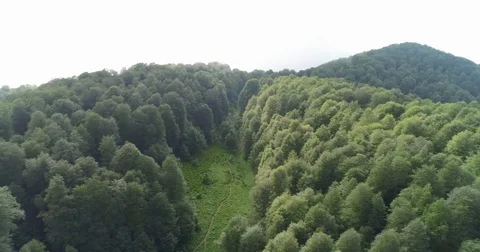 Flying Over High Mountains Stock Footage 81069807