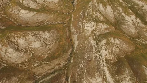 Flying over the hills of Rift Valley, near Jordan River. Israel. DJI-0003-13 Stock-Footage 123742057