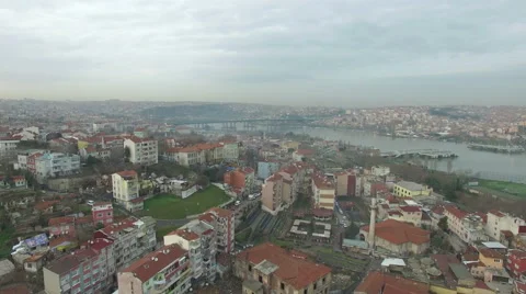 Flying Over Istanbul Stock-Footage 61499628