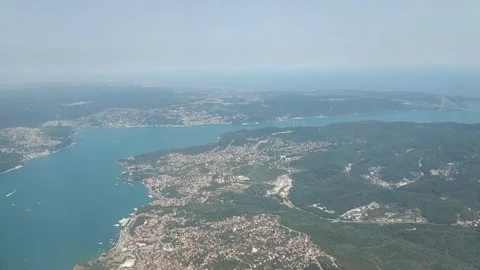 Flying Over The Istanbul, 库存影片 132137585