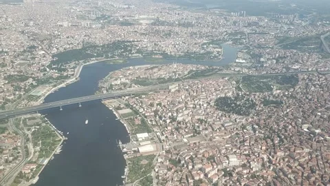 Flying Over The Istanbul, Stock Footage 132138622