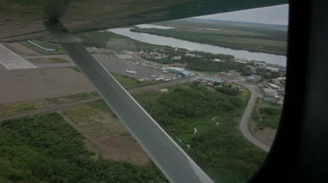 Flying Over Katmai, Alaska Stock Footage 42403552
