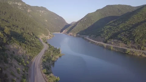 Flying over a lake 7 Vidéo 91696406