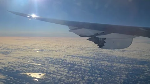 Flying over lakes Stock Footage 321356403