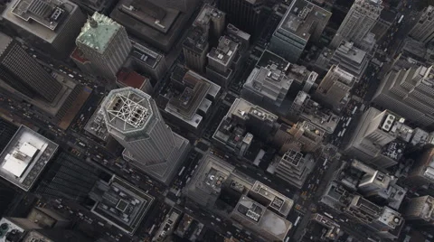 Flying over Midtown Manhattan. Shot in 2011. Stock Footage 59168475