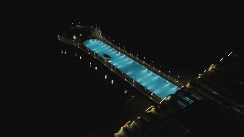 Flying over Modern and luxury hotel Paragraph. Georgia 動画素材 149914488