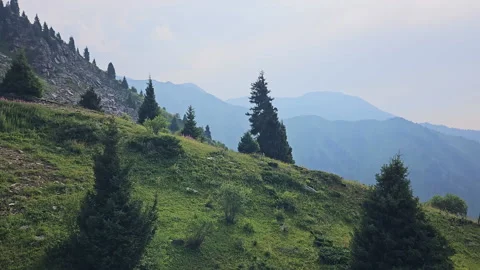 Flying Over The Mountain Stock Footage 249507425