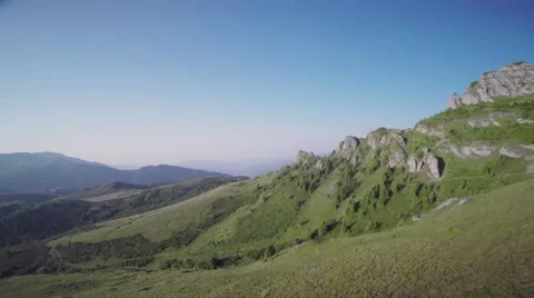 Flying Over Mountains 스톡 동영상 54124529