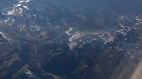 Flying Over The Mountains Stock Footage 101876851