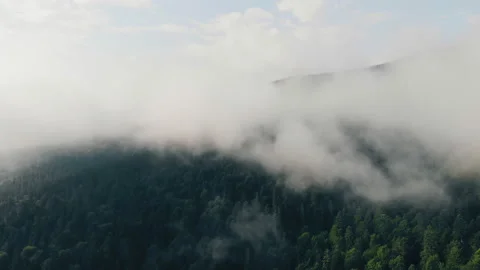Flying over the mountains. Stock Footage 115151793