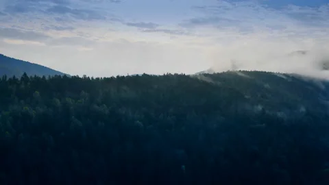 Flying over the mountains. Stock Footage 115524443