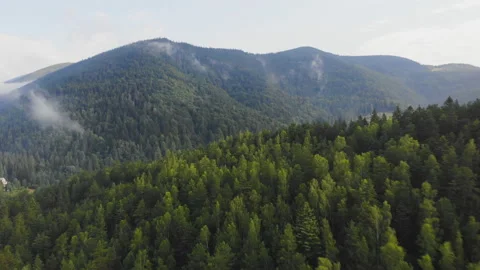 Flying over the mountains. Stock Footage 115524609