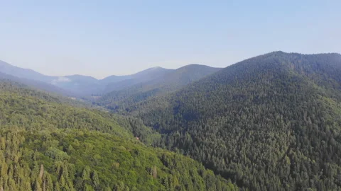 Flying over the mountains. Stock Footage 120721327